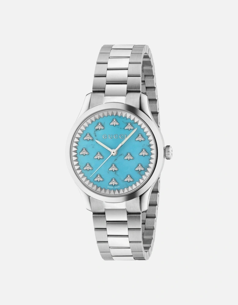 YA1265044 G-Timeless Turquoise Dial Unisex Watch