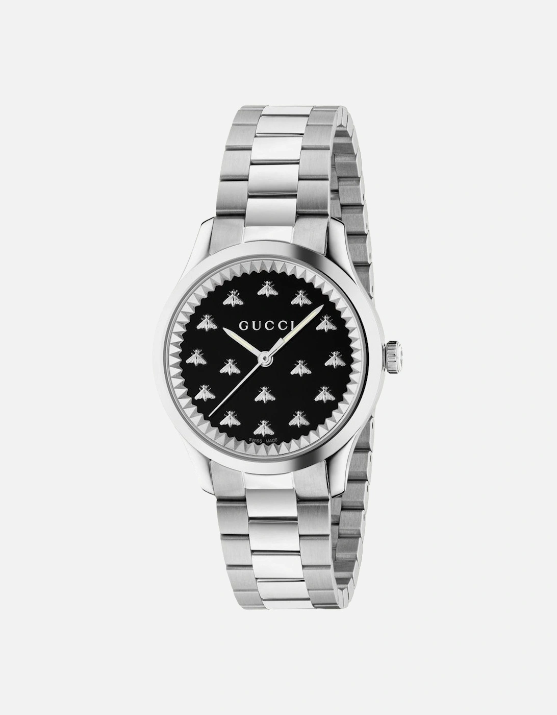 YA1265034 G-Timeless Black Dial Ladies Watch, 6 of 5