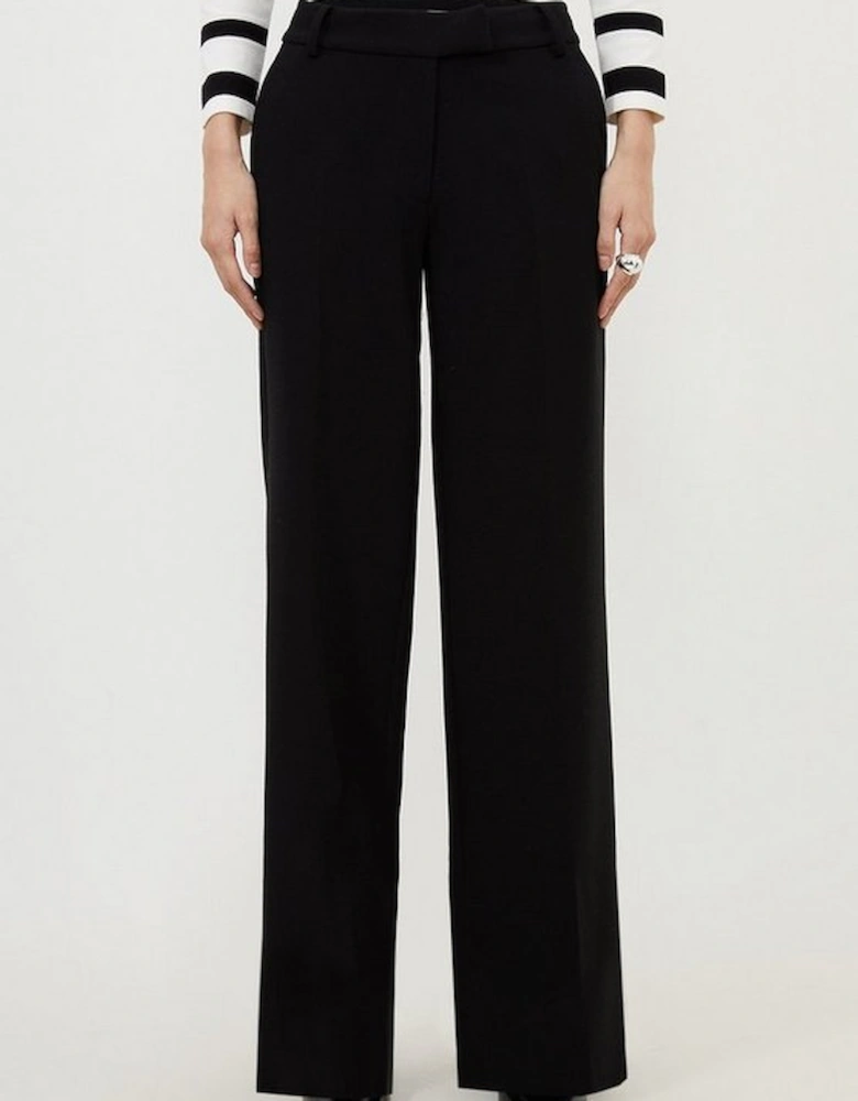 Petite Tailored Essential Straight Leg Trousers