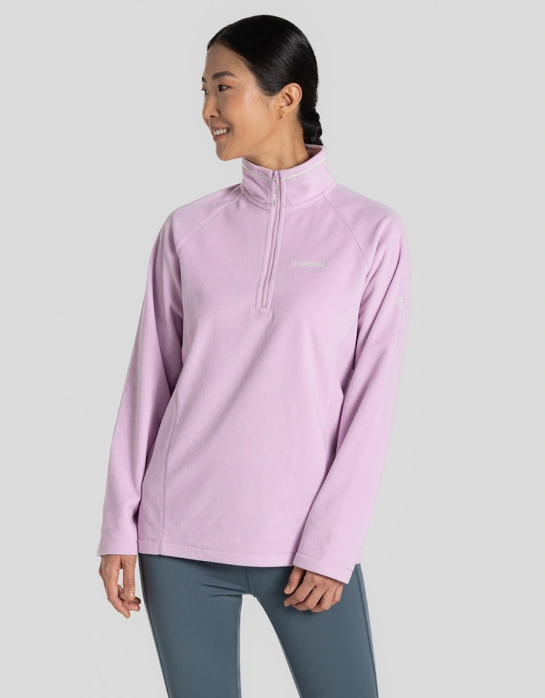 Womens Miska VI Half Zip Pullover Fleece, 2 of 1