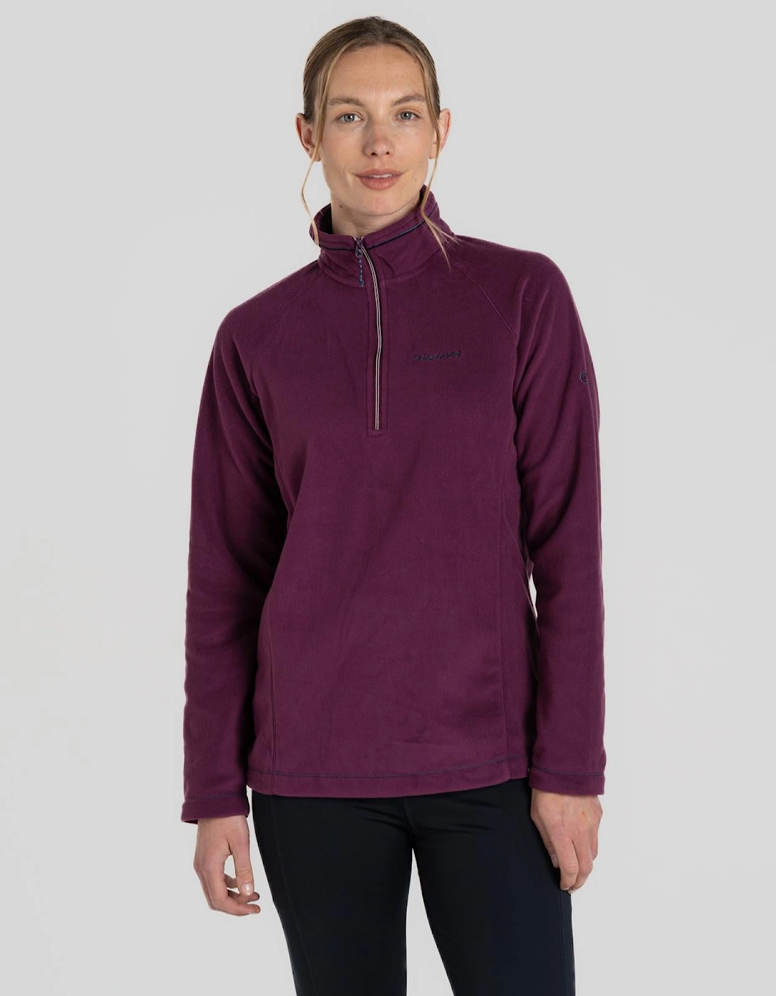 Womens Miska VI Half Zip Pullover Fleece, 2 of 1