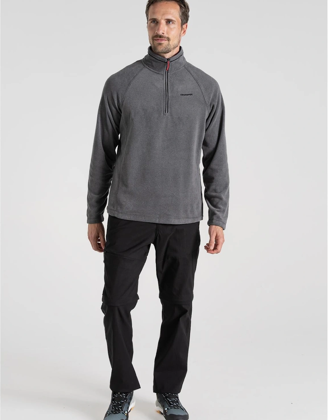 Craghopper Mens Corey VI Half Zip Pullover Fleece, 2 of 1