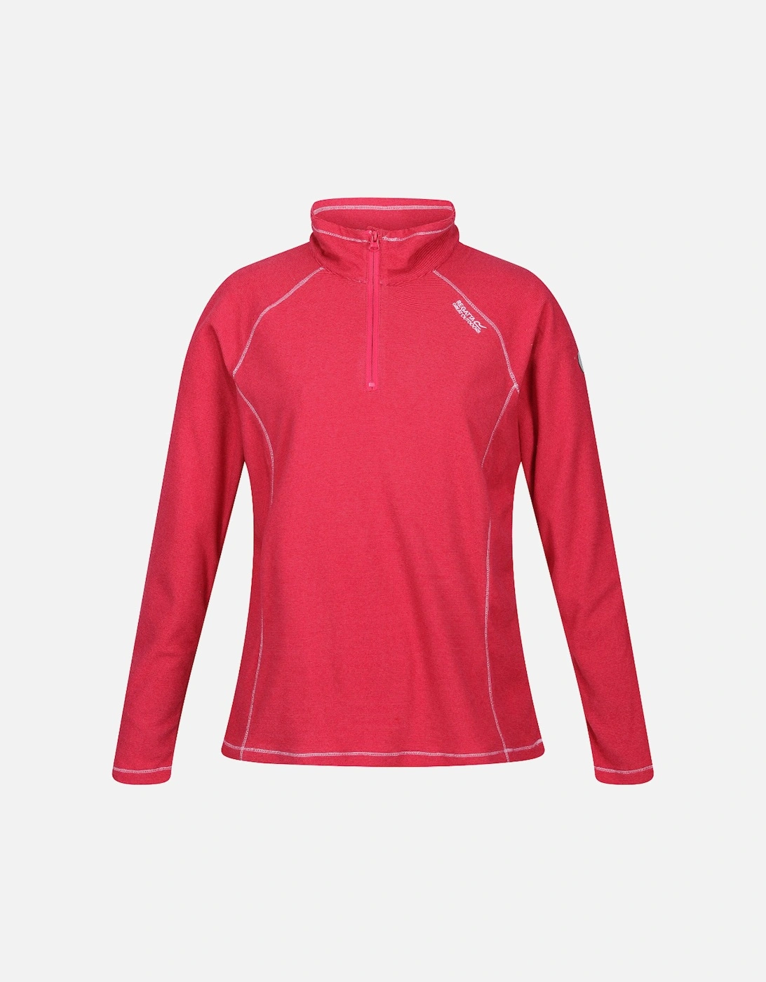 Womens Montes Half Zip Lightweight Microfleece Top, 3 of 2