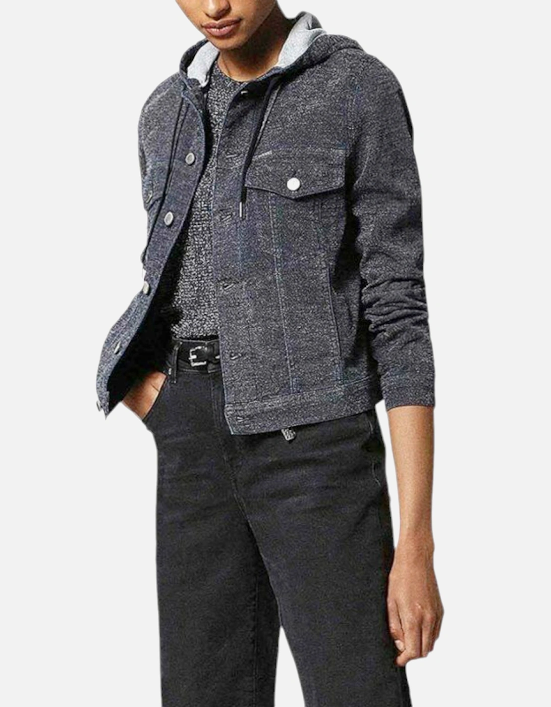 LEISY NE VESTE Women Jogg Jeans Jacket