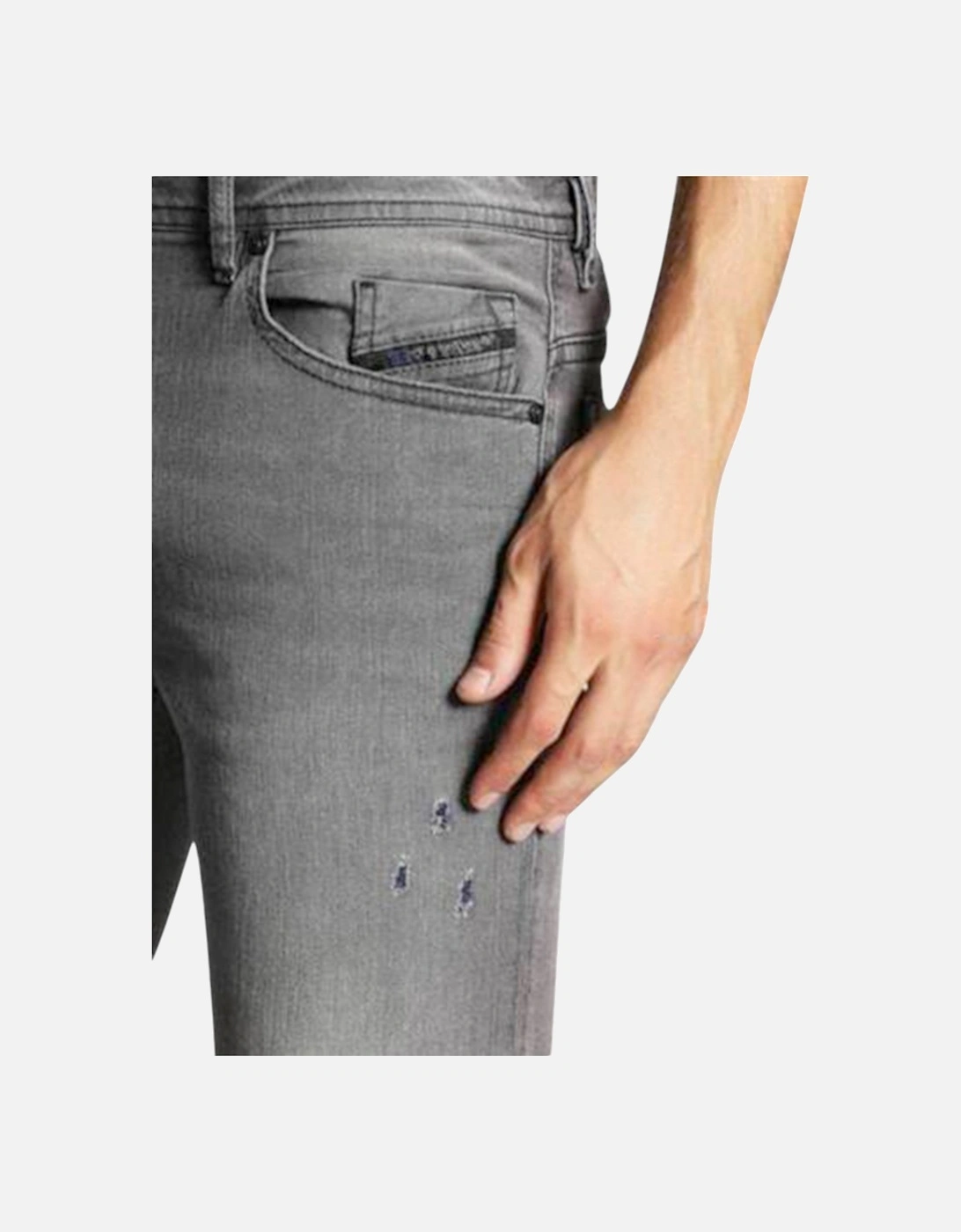 THOMMER 084JT Mens Denim Jeans Distressed Slim Fit