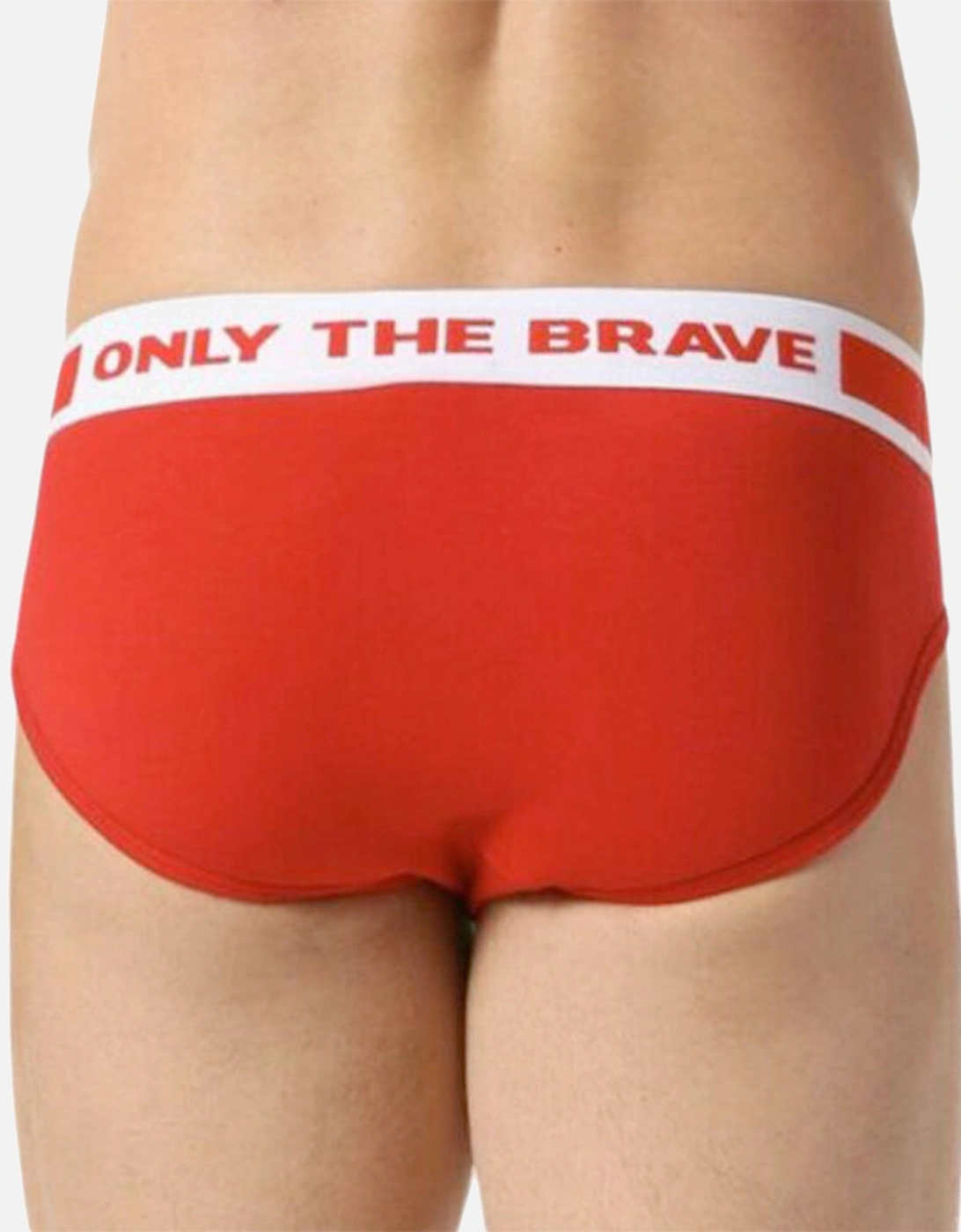 DIESEL FRESH and BRIGHT Mens Comfy Briefs Cotton Modal 1x Pack Underwear Trunks