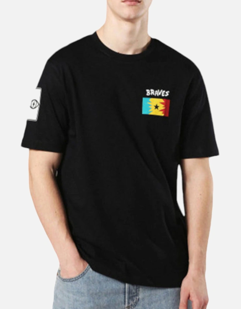 T JUST ZB Mens T Shirt Short Sleeve Crew Neck Casual Summer Cotton Tees