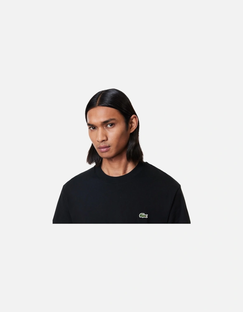 Classic Fit Cotton T-Shirt Black