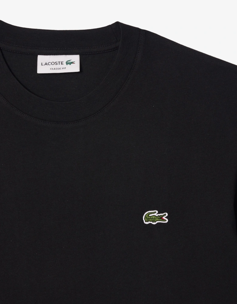 Classic Fit Cotton T-Shirt Black