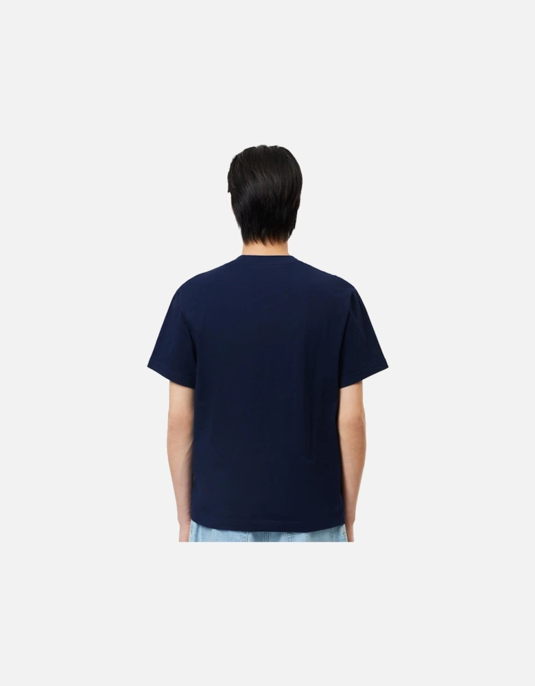 Classic Fit Cotton T-Shirt Midnight Blue