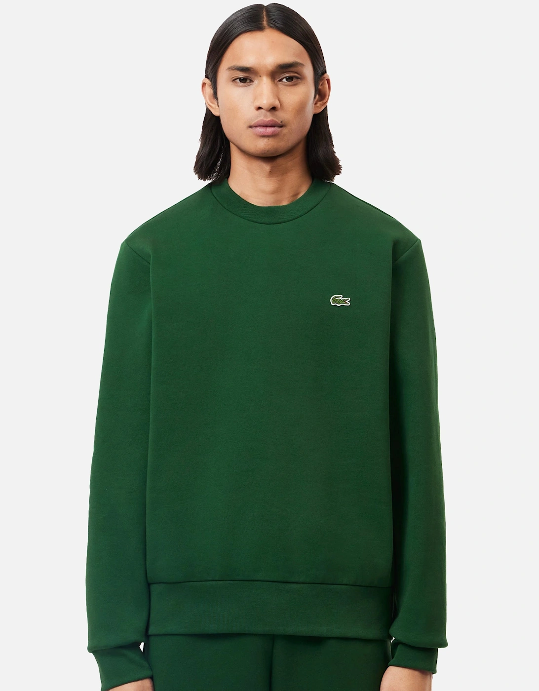 Fleece Crew Sweatshirt Pine Green