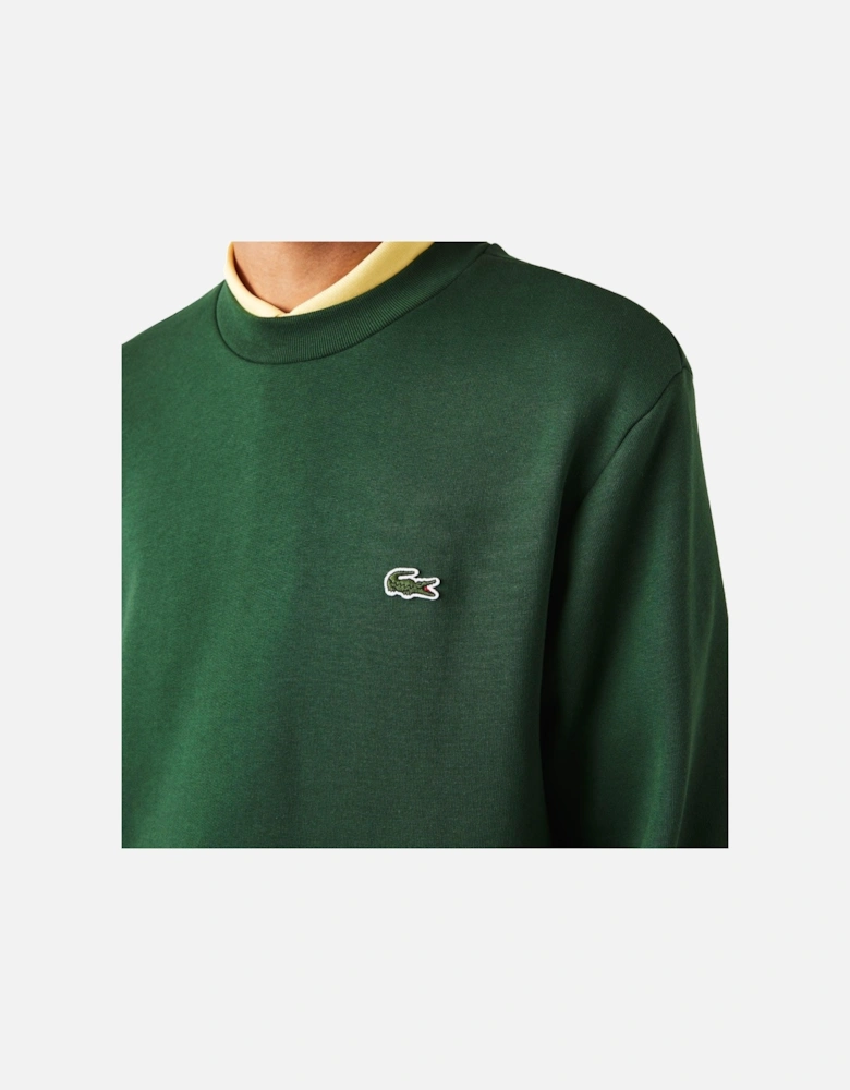 Fleece Crew Sweatshirt Pine Green