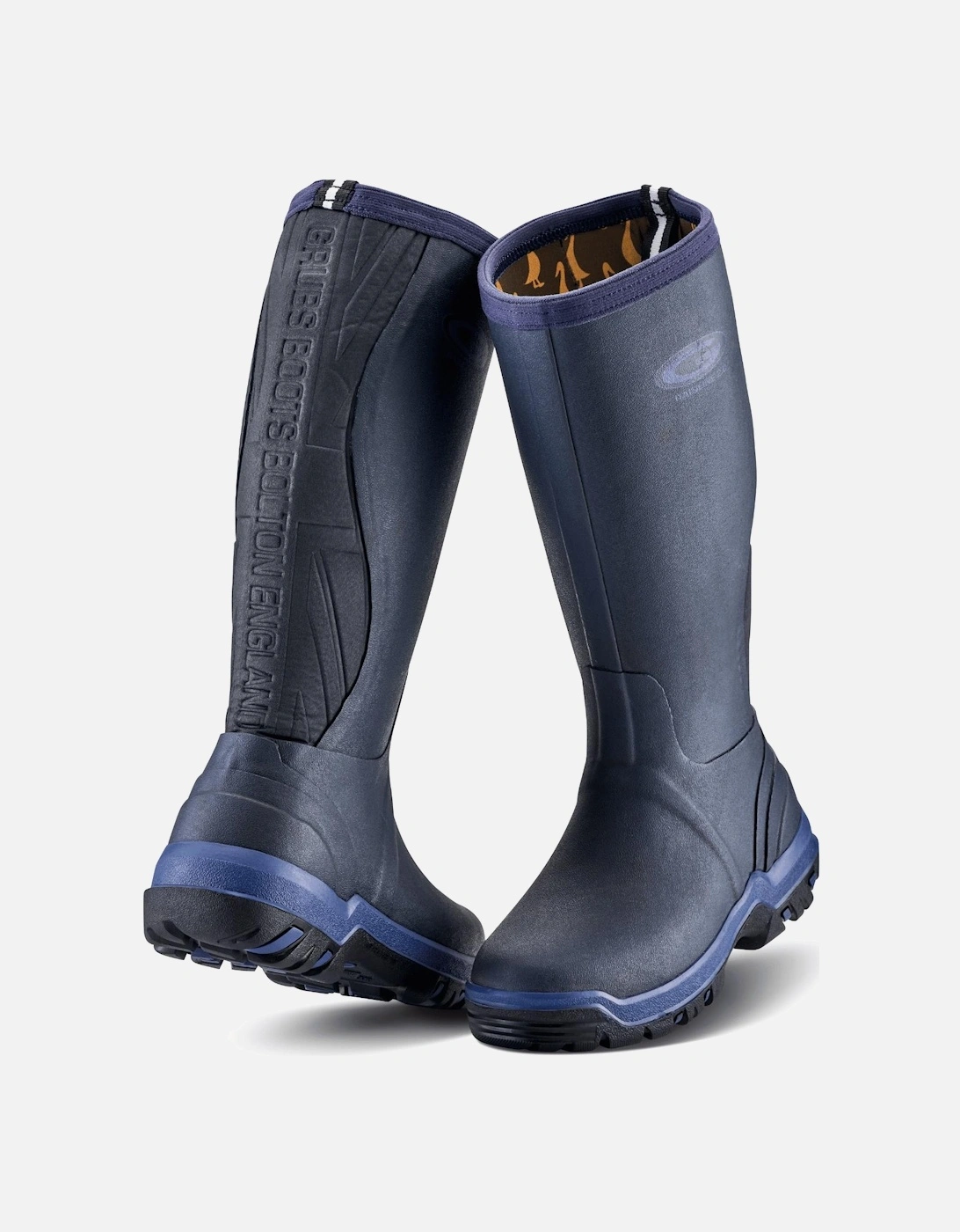 Women's Grubs Womens Rainline 2.0 Wellies - Blue - Size: 6