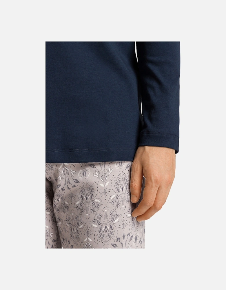 Cozy Comfort Pyjama Set, Pin Patternwork Light