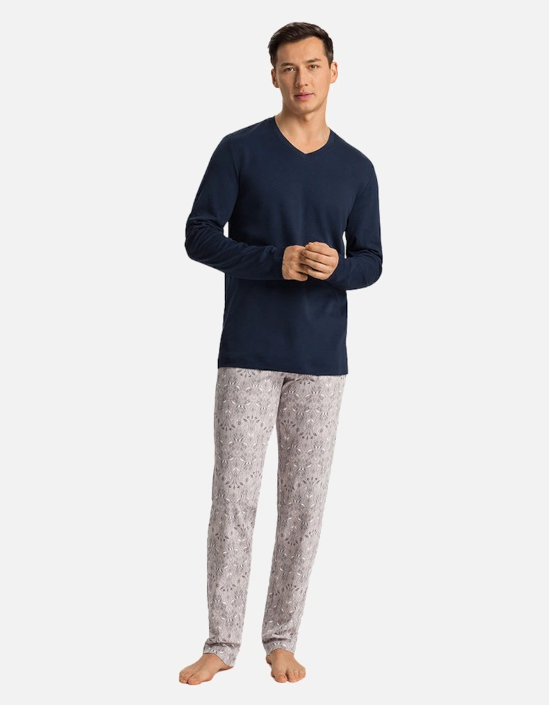 Cozy Comfort Pyjama Set, Pin Patternwork Light