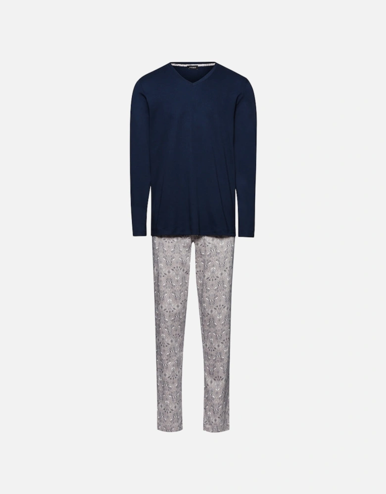 Cozy Comfort Pyjama Set, Pin Patternwork Light
