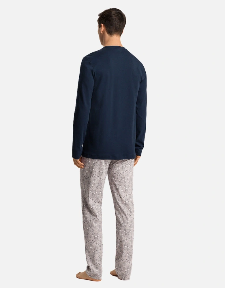 Cozy Comfort Pyjama Set, Pin Patternwork Light