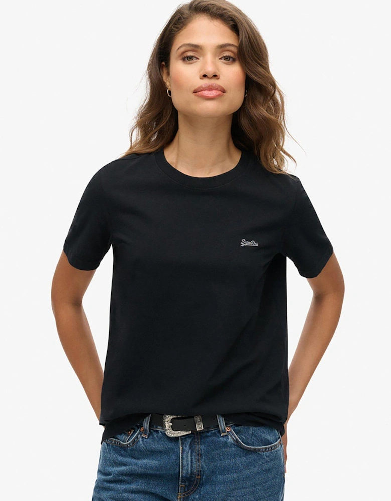 Essential Small Logo T-Shirt - Black