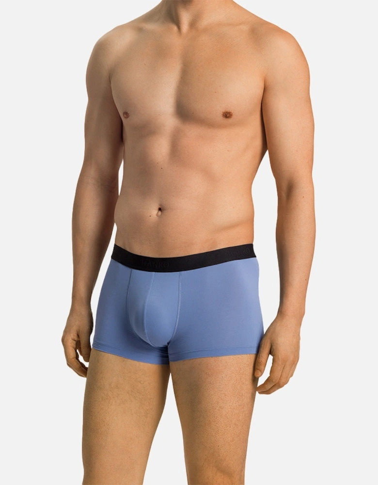 Micro Touch Boxer Trunks, Windy Blue