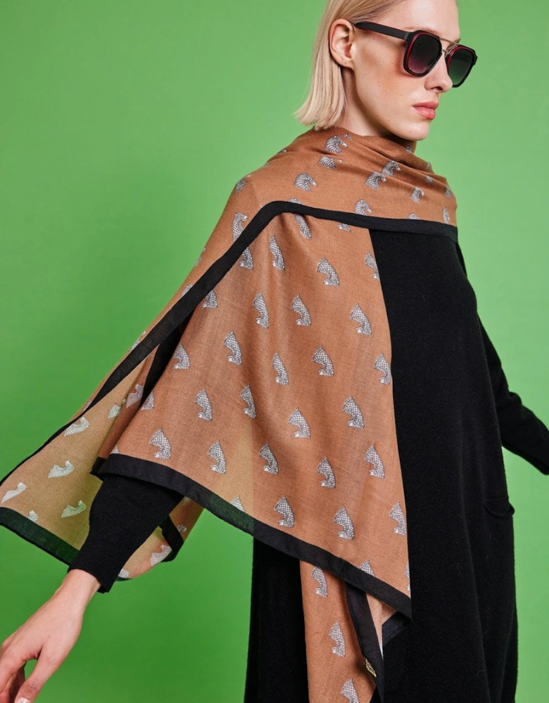 Cashmere and Silk Blend Multiway Wrap