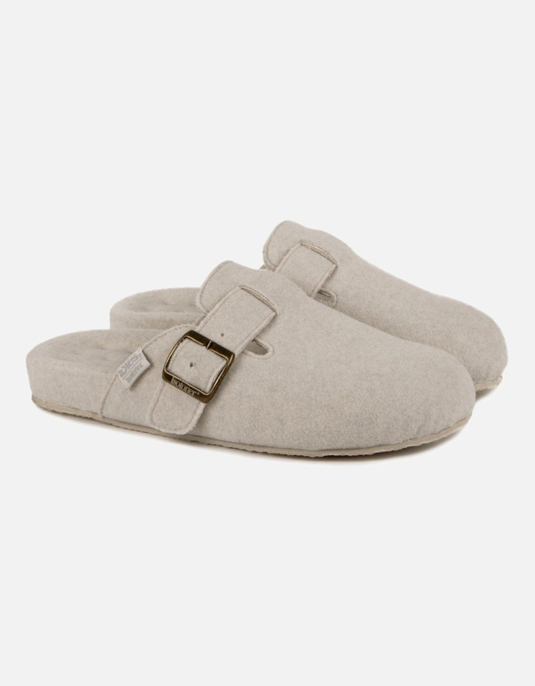 Isotoner Felt Clog - Oatmeal