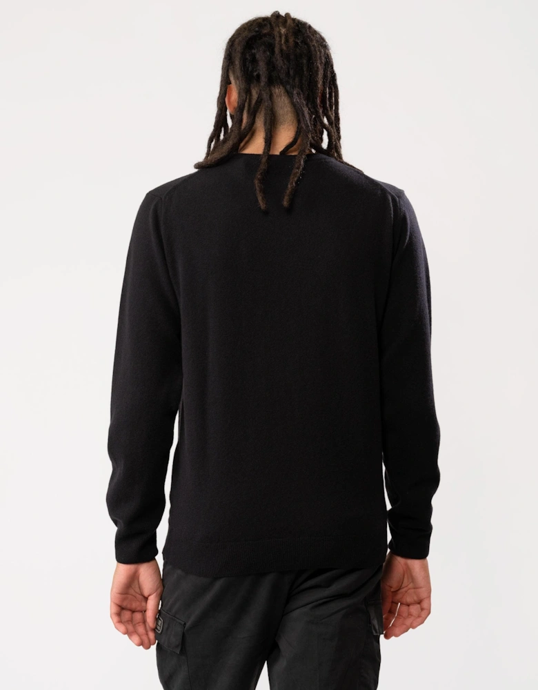 Mens Superfine Lambswool Crew Neck Jumper