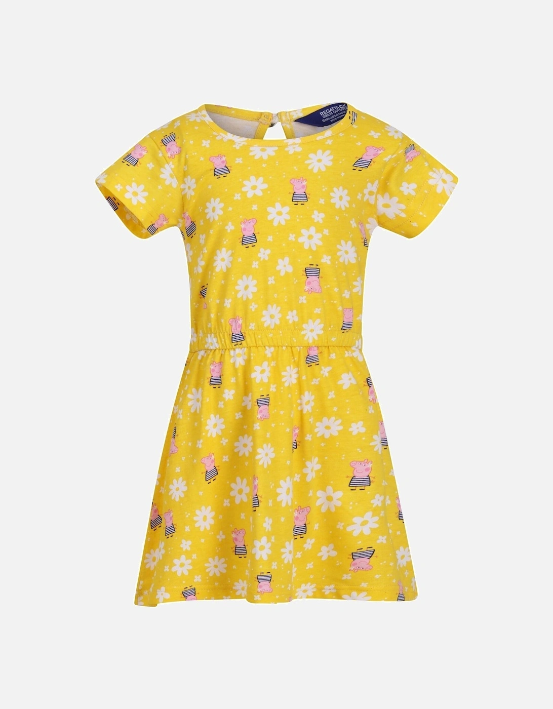 Baby Girls Peppa Pig Flower Casual Dress, 6 of 5