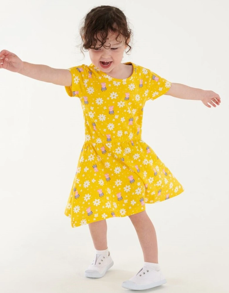 Baby Girls Peppa Pig Flower Casual Dress