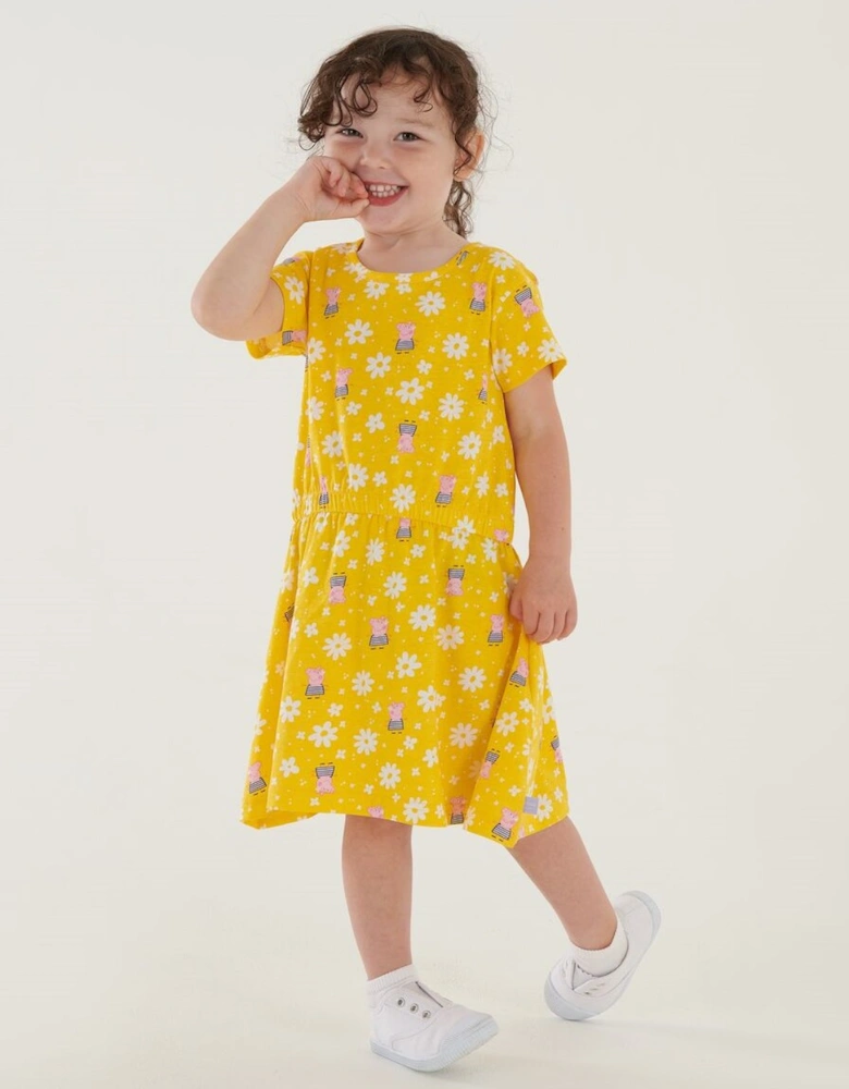 Baby Girls Peppa Pig Flower Casual Dress