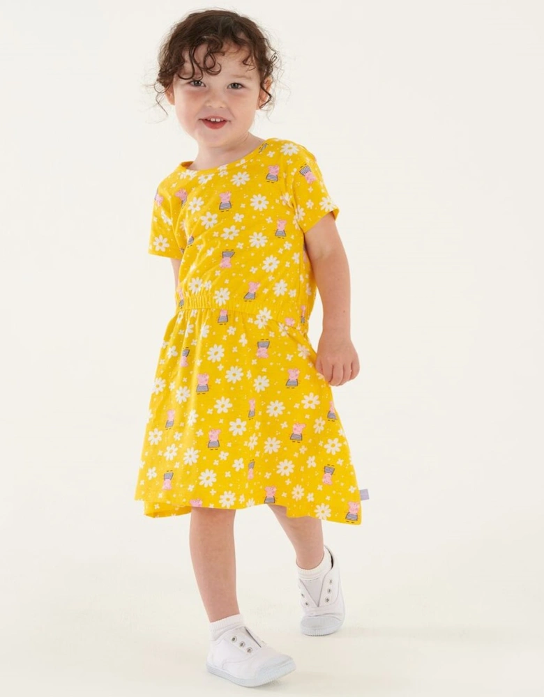 Baby Girls Peppa Pig Flower Casual Dress