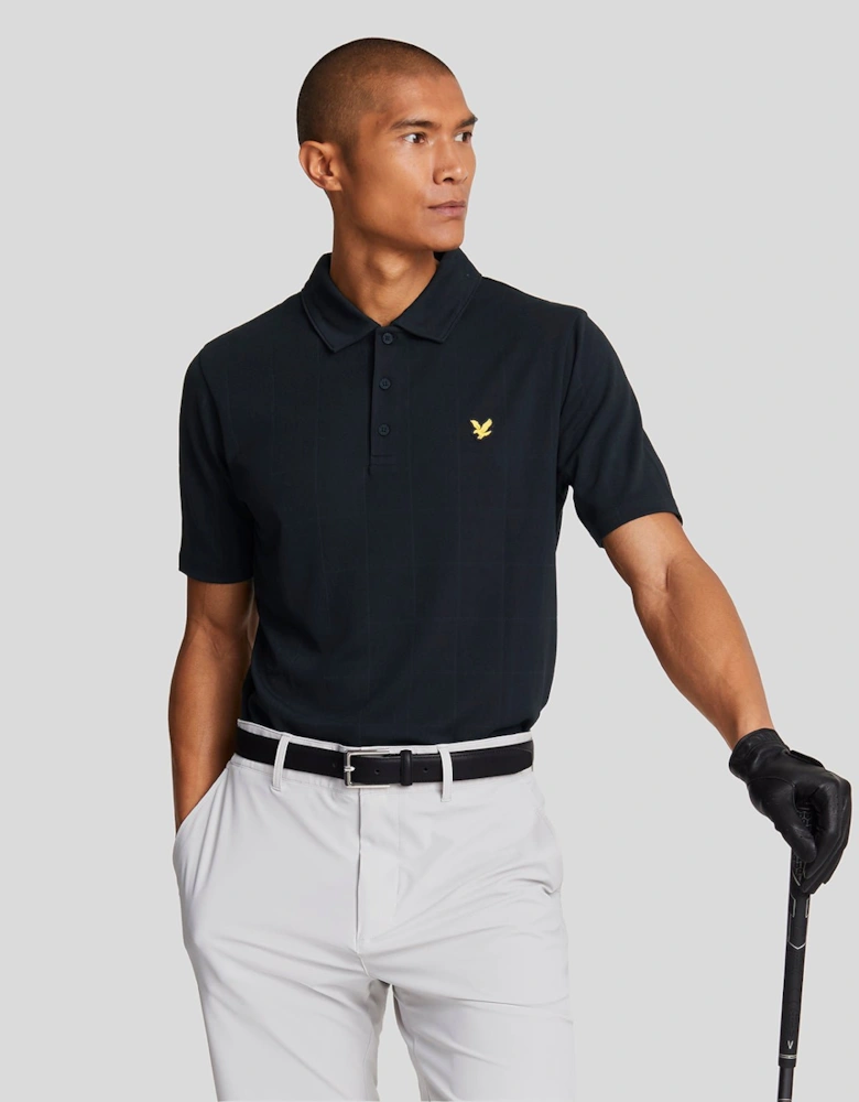 Golf Grid Technical Polo Shirt