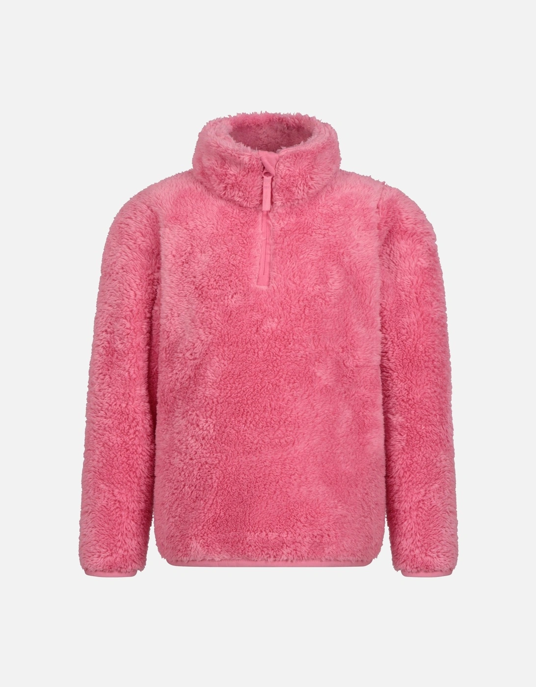 Childrens/Kids Teddy Half Zip Fleece Top, 5 of 4