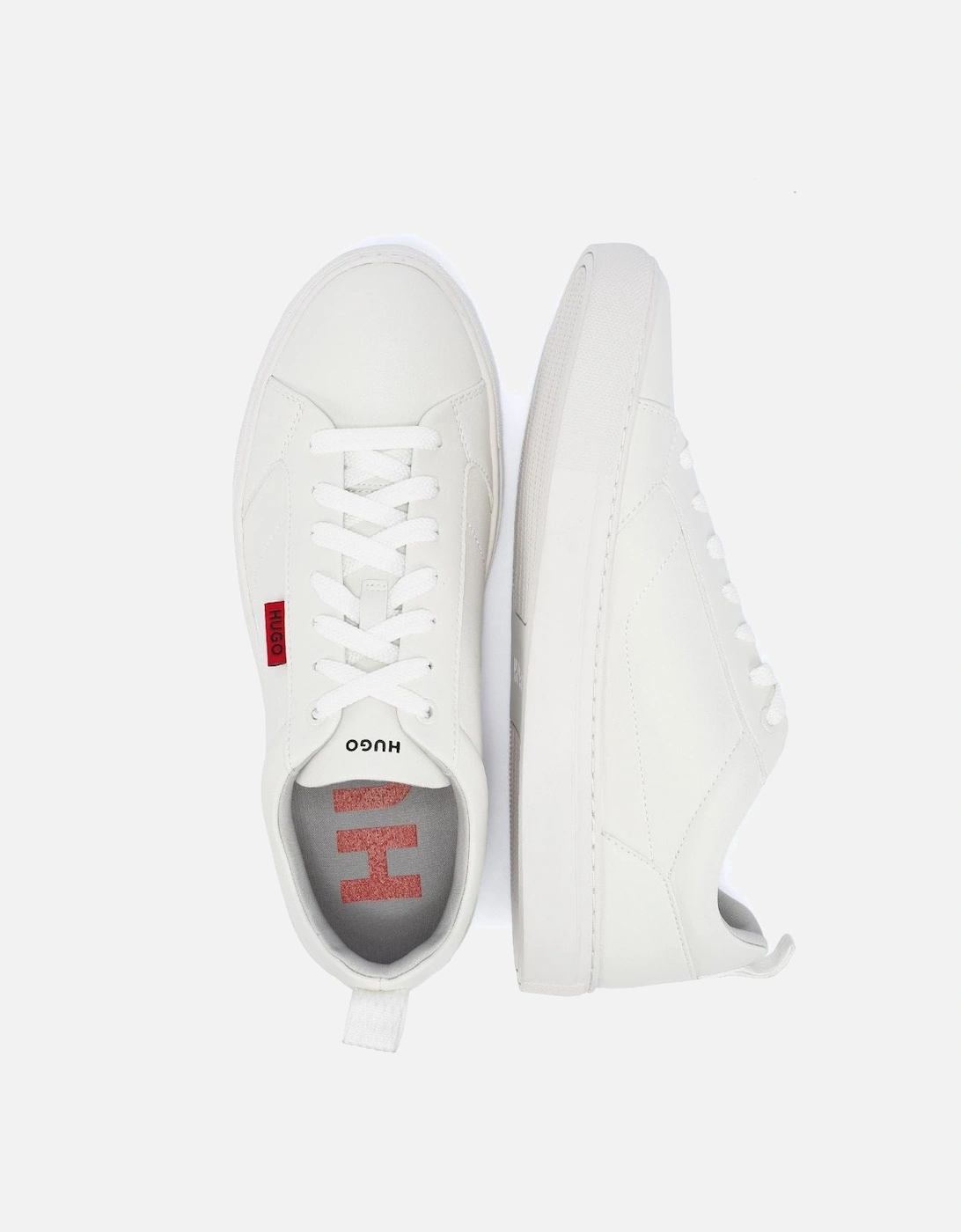 Hugo Morrie Tennis Men's White Trainers