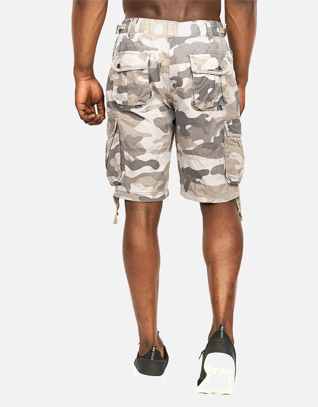 Mens Jimster Camo Cargo Shorts