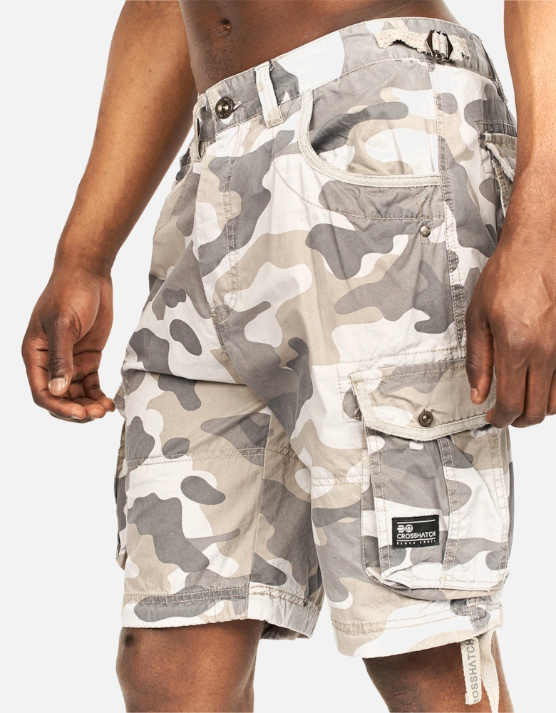 Mens Jimster Camo Cargo Shorts