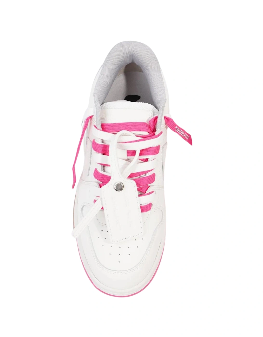 Out Of Office Fuschia Calf Leather Sneakers