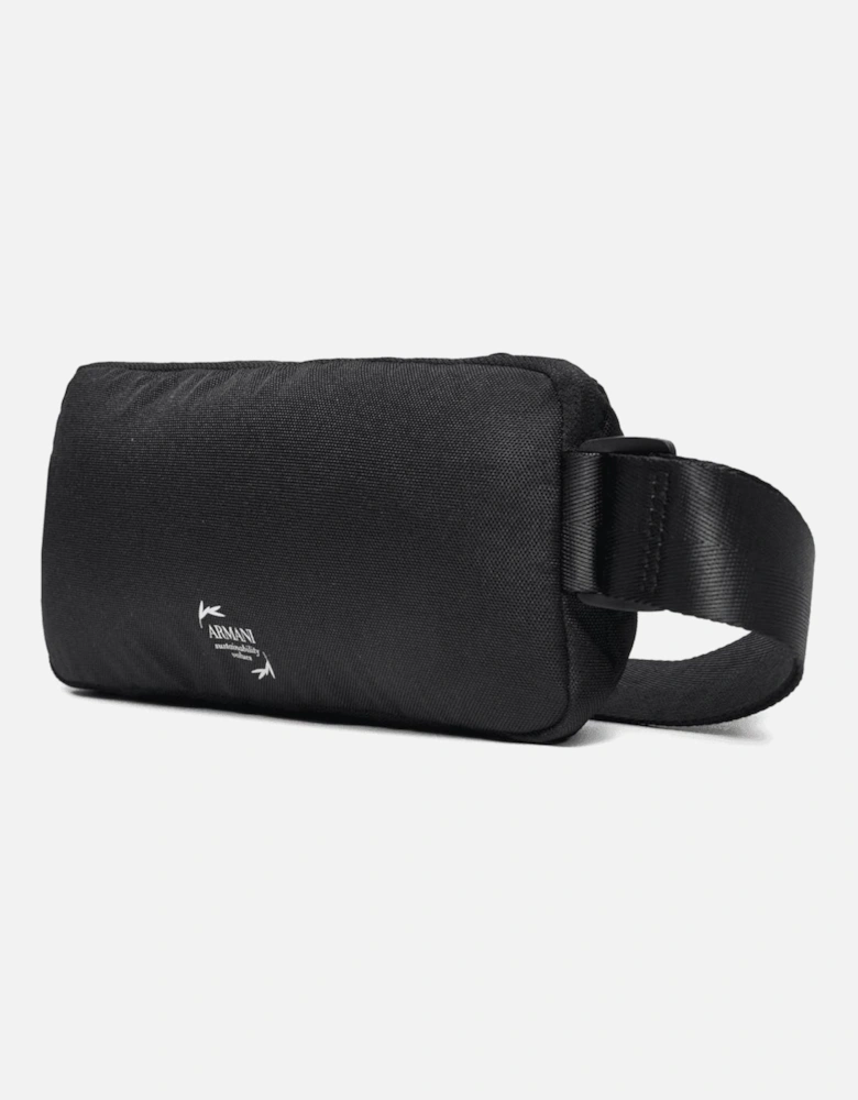 Graphic Tape Logo Black Sling Bag