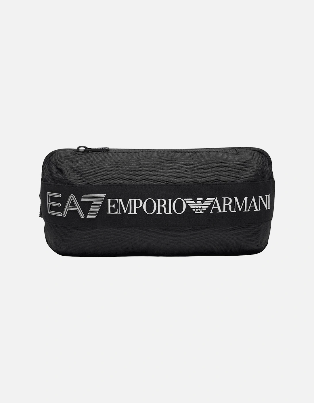 Graphic Tape Logo Black Sling Bag, 4 of 3