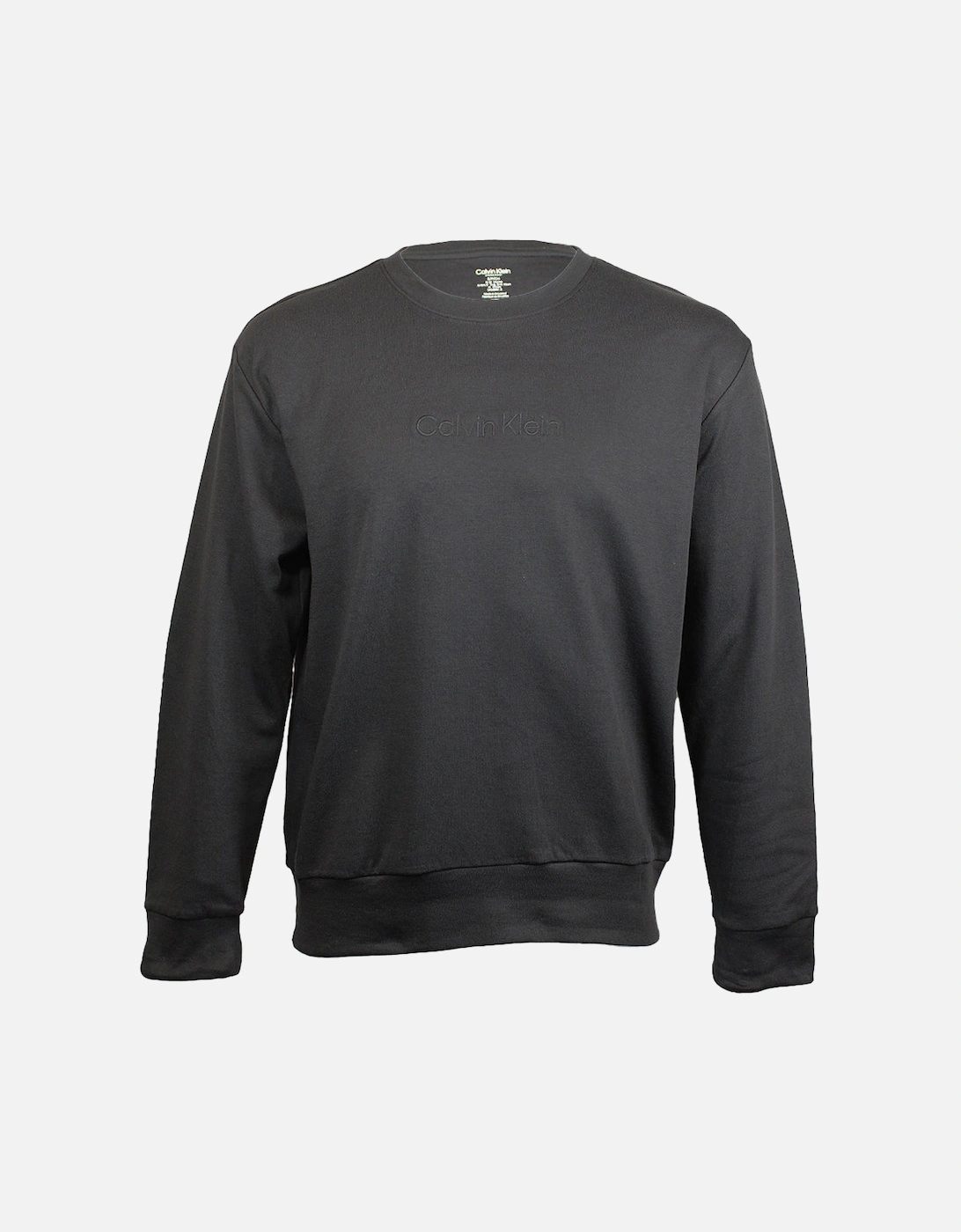 Modern Terry Lounge Sweatshirt, Black, 3 of 2