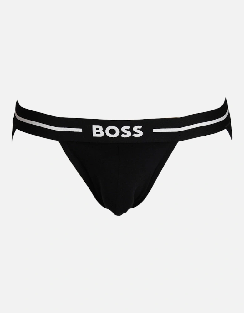 3-Pack Bold Jockstraps, Black