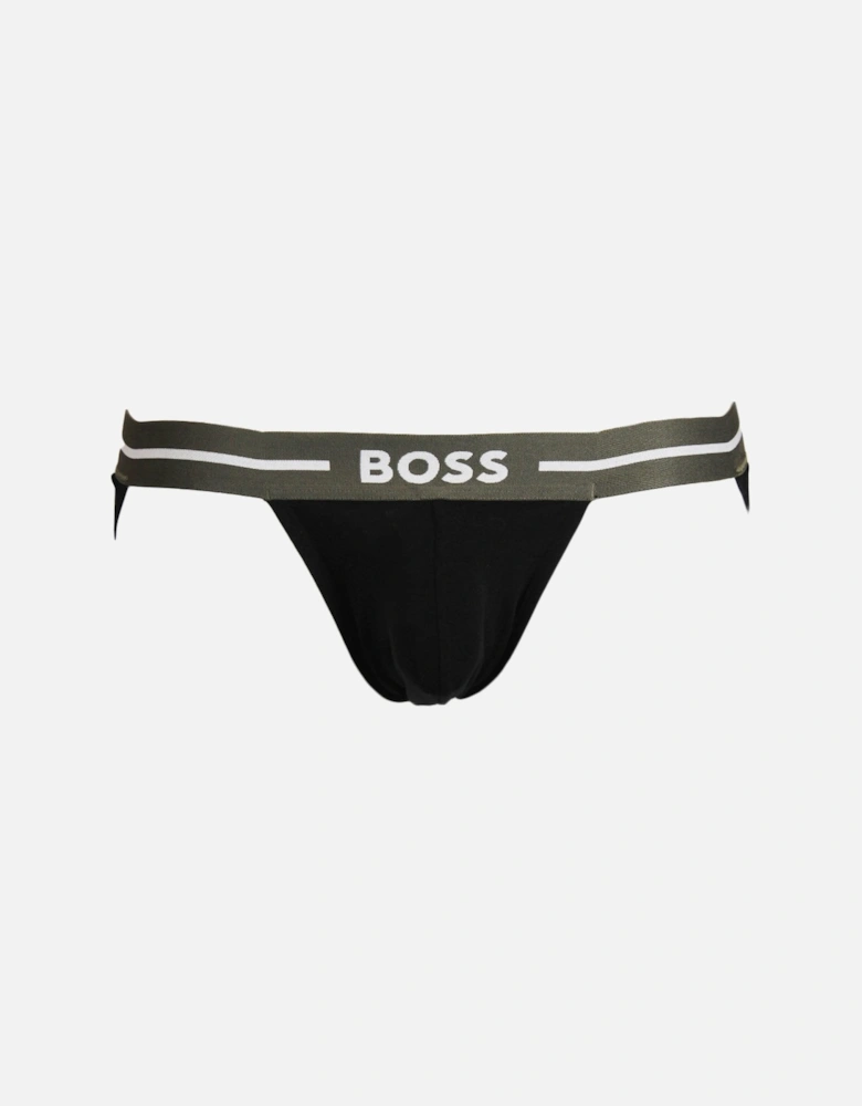 3-Pack Bold Jockstraps, Black