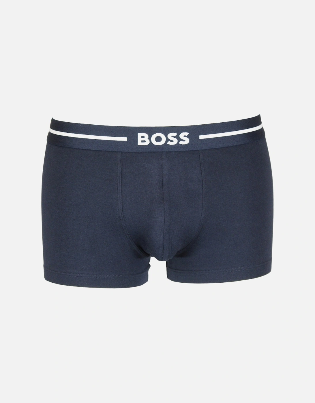 3-Pack Bold Boxer Trunks, Blue/Navy
