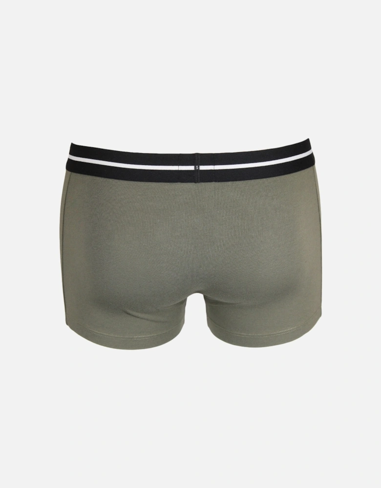 3-Pack Bold Boxer Trunks, Black/Khaki/Beige