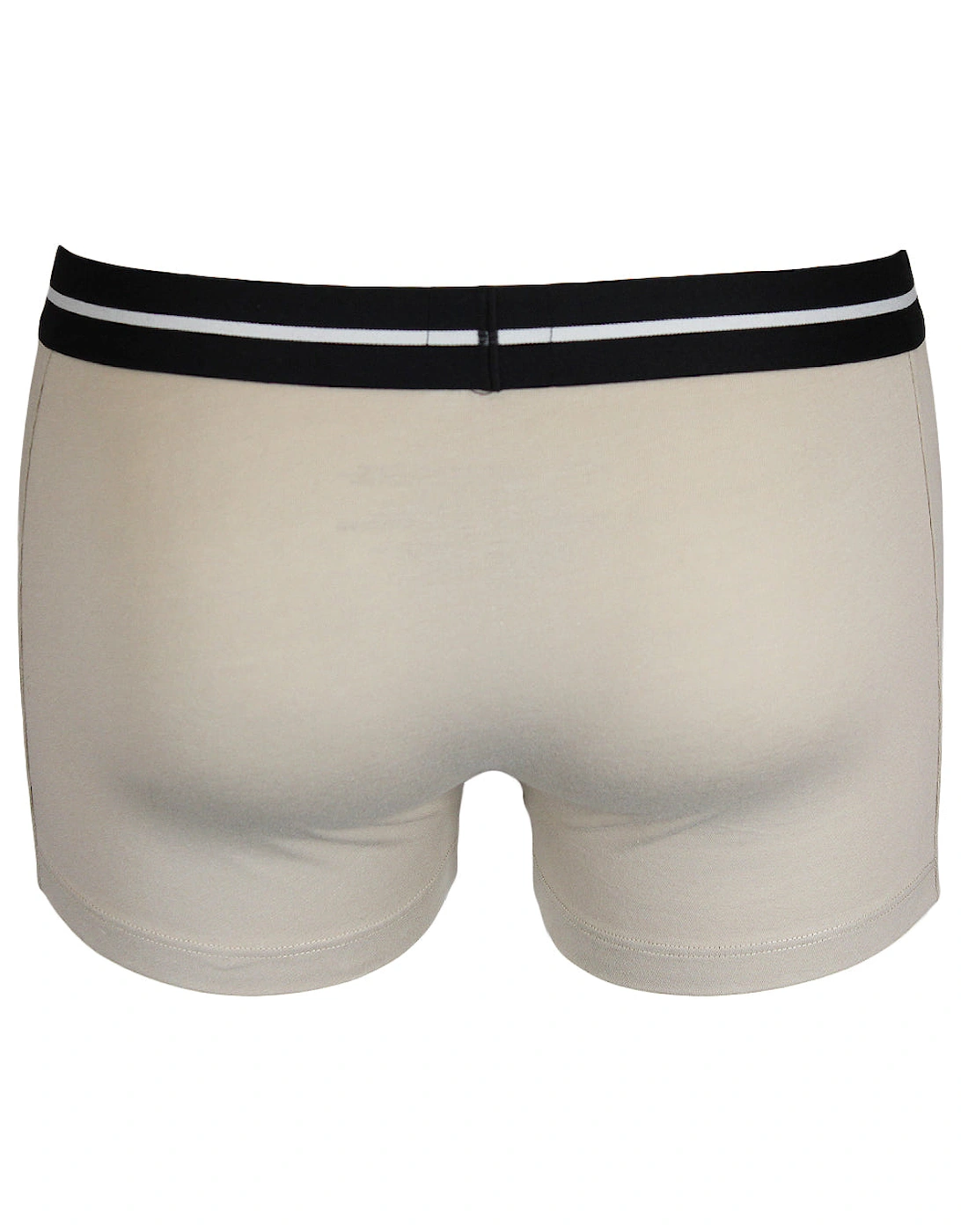 3-Pack Bold Boxer Trunks, Black/Khaki/Beige