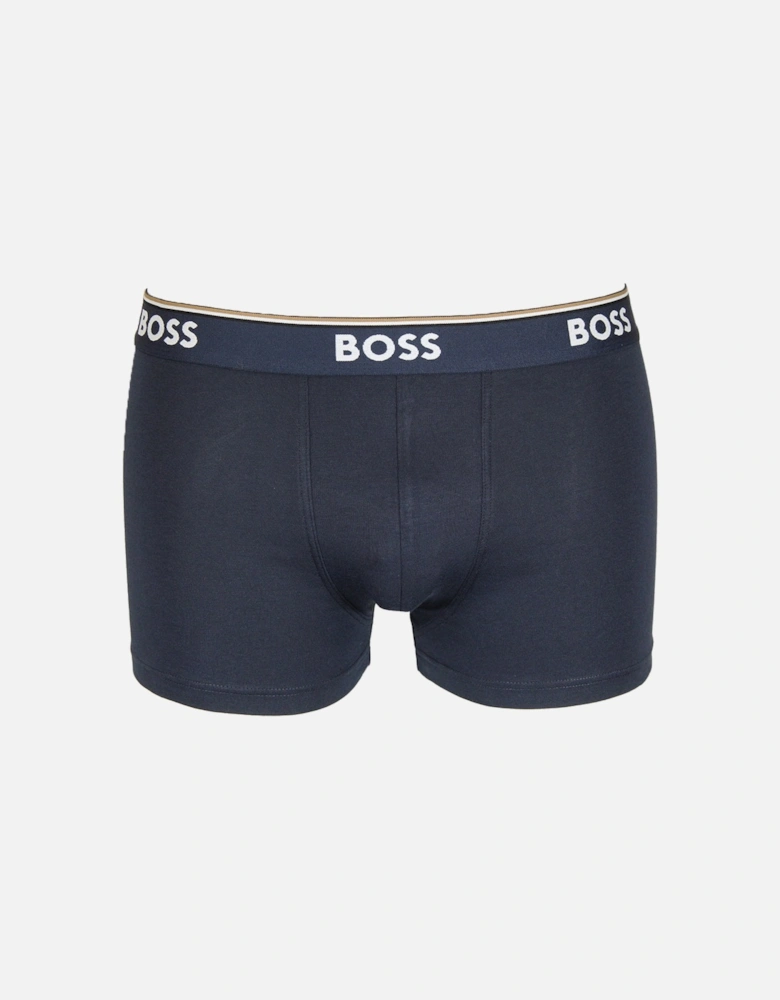 3-Pack Power Boxer Trunks, Navy