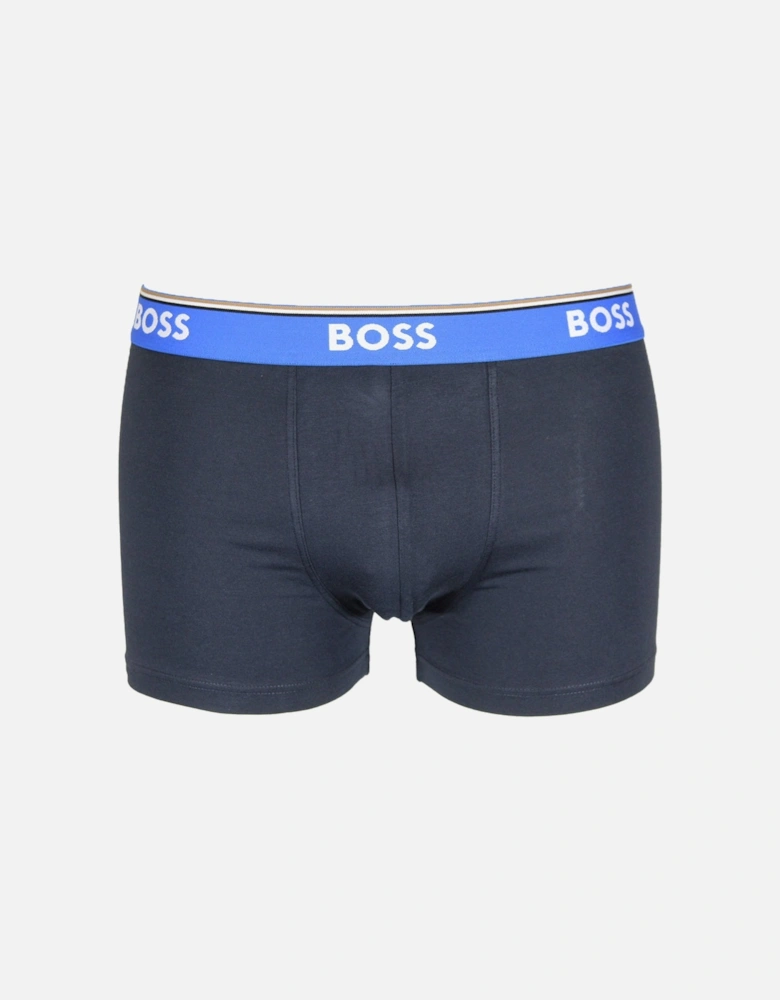 3-Pack Power Boxer Trunks, Navy