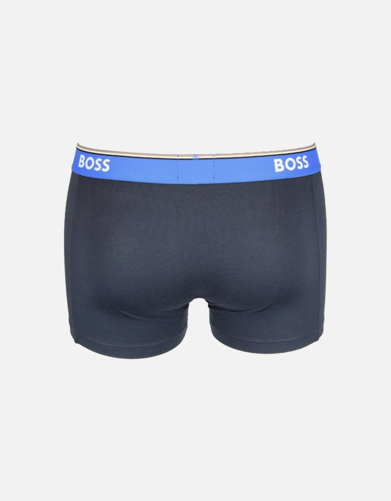 3-Pack Power Boxer Trunks, Navy
