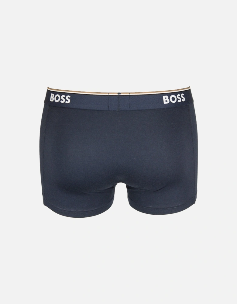 3-Pack Power Boxer Trunks, Navy