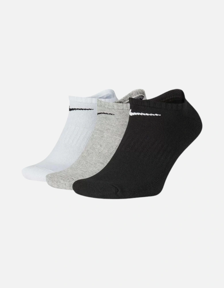 SX7673 Mens Ankle Socks 3 Pack Regular Stretch Cotton Low Cut Trainer Socks