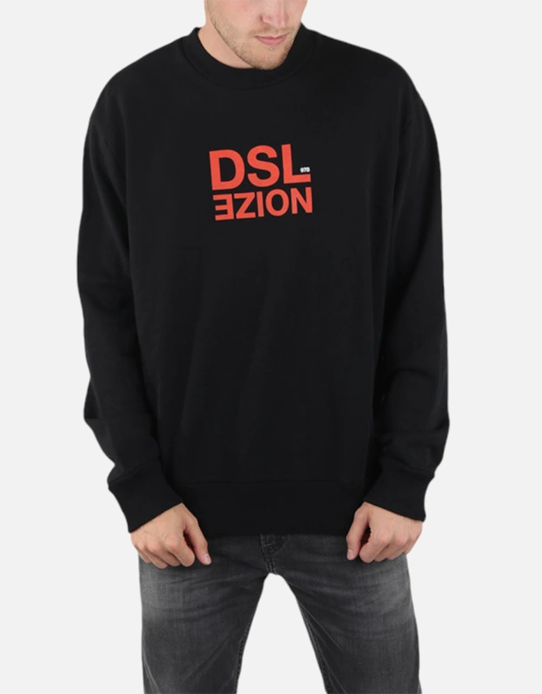 S BAY XA Mens Pullover Sweatshirt Black